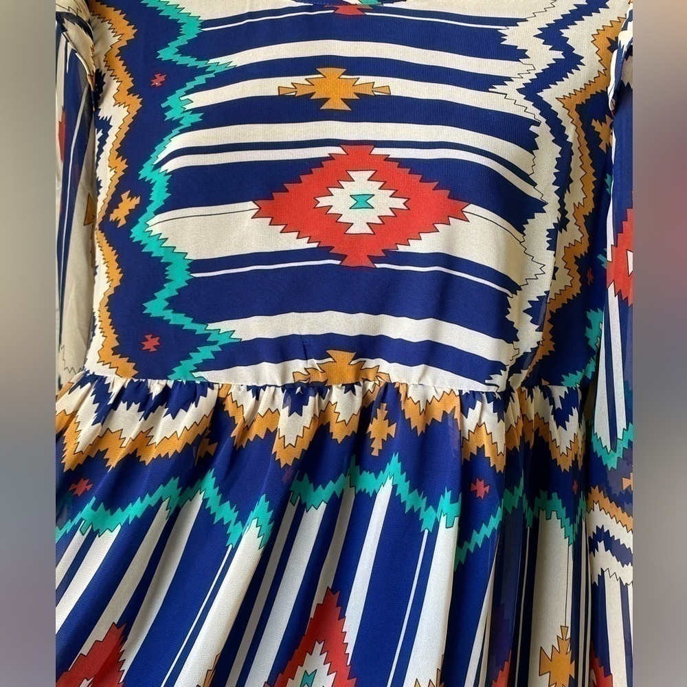 UMGEE Aztec Design Dress - Picture 3 of 4